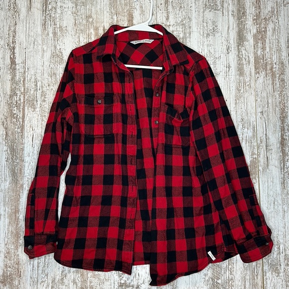 Woolrich Buffalo Plaid Button  Up Size M - Picture 1 of 5